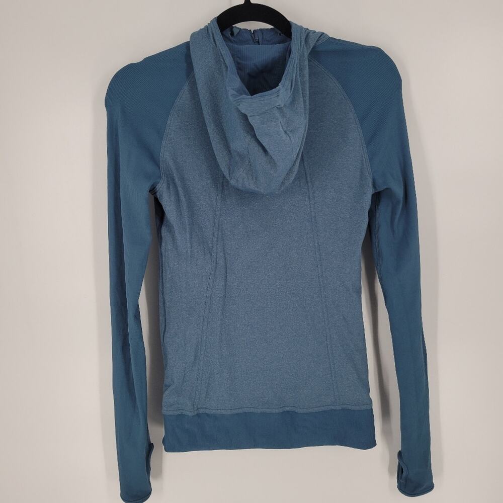 Lululemon Petrol Blue Rib Sleeve Dance Studio Jacket 4 - Picture 13 of 16